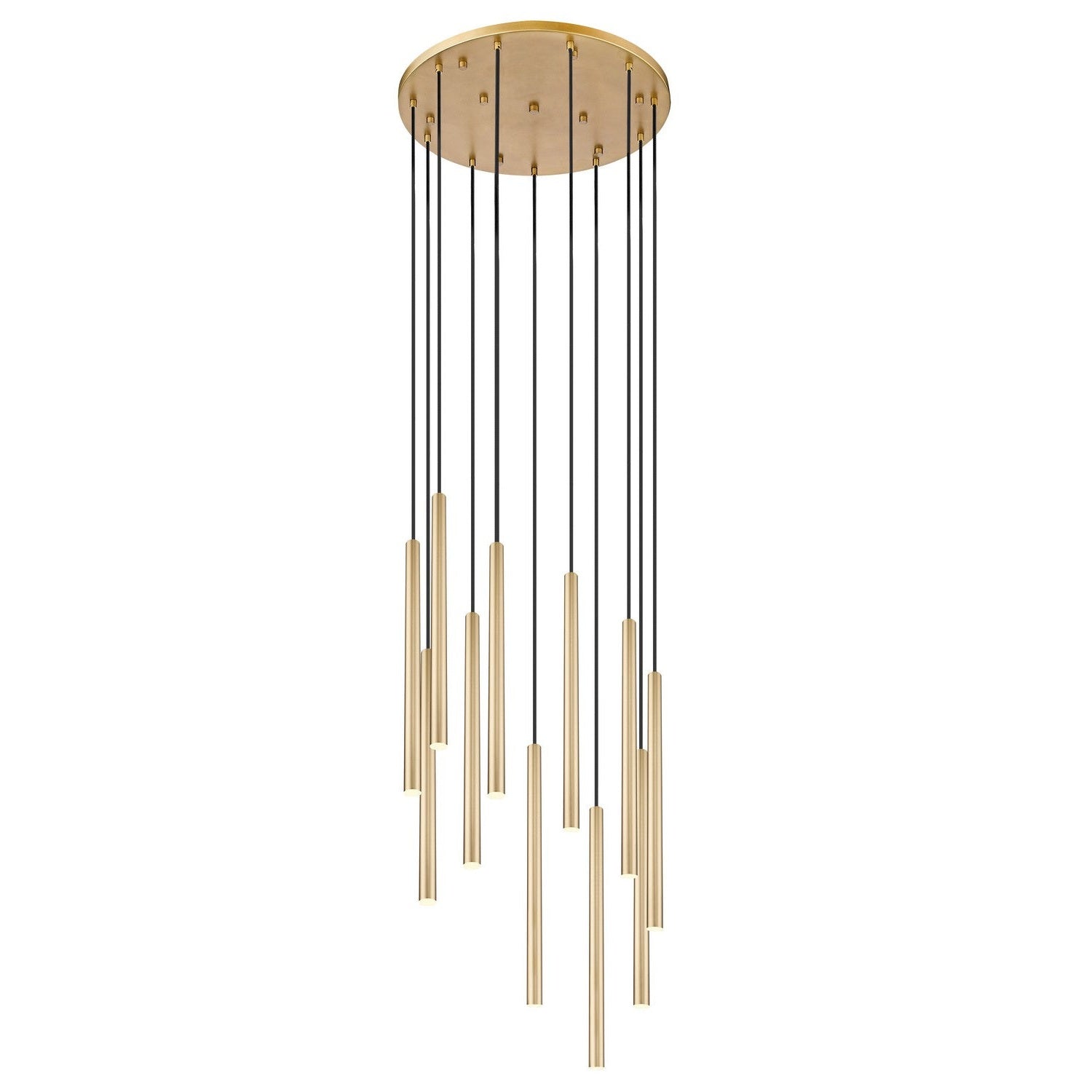 Z-Lite - 919MP24-11R-MGLD-LED - LED Chandelier - Forest - Modern Gold