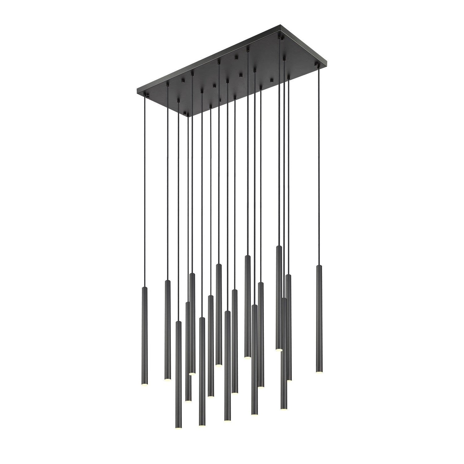 Z-Lite - 919MP24-17L-MB-LED - LED Linear Chandelier - Forest - Matte Black