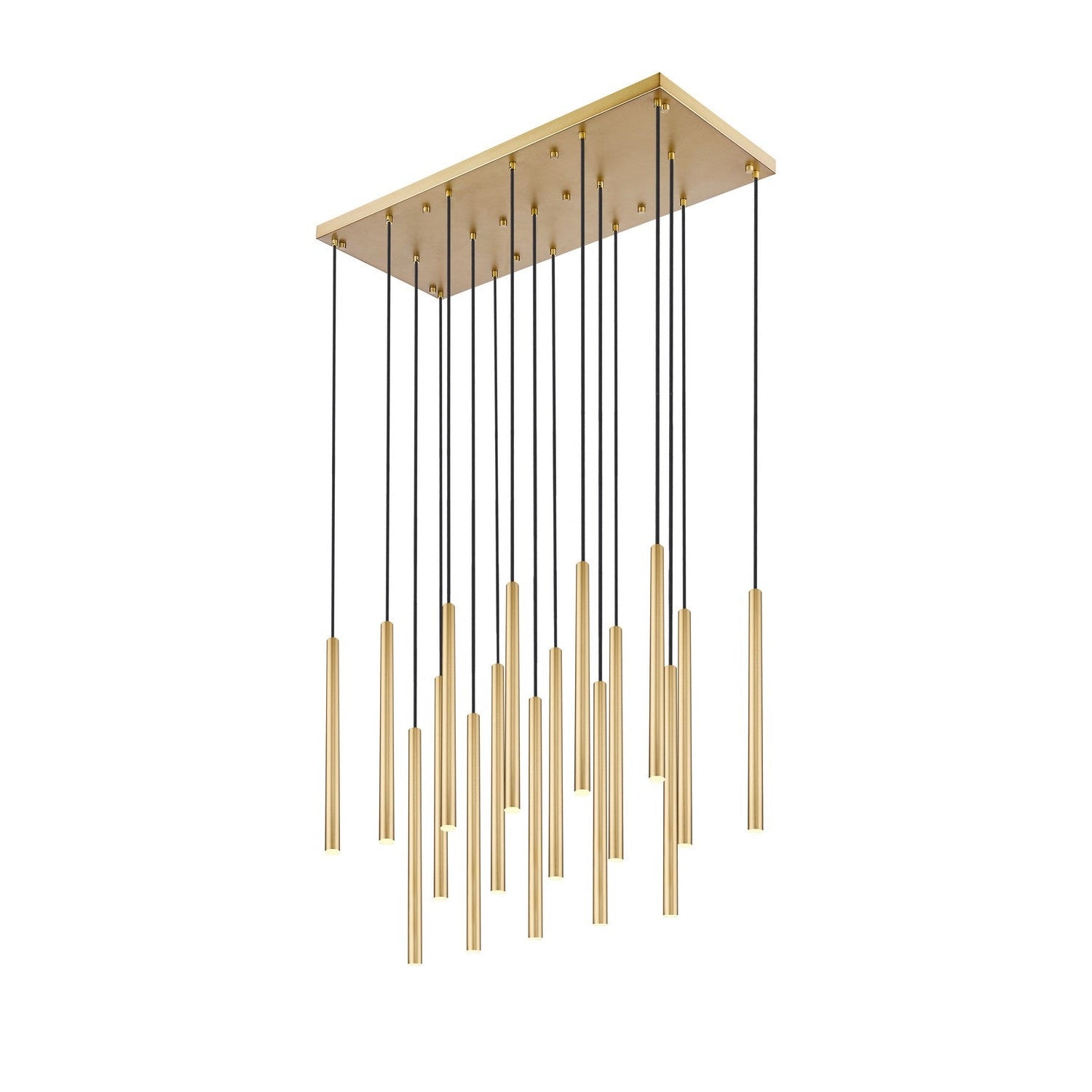 Z-Lite - 919MP24-17L-MGLD-LED - LED Linear Chandelier - Forest - Modern Gold