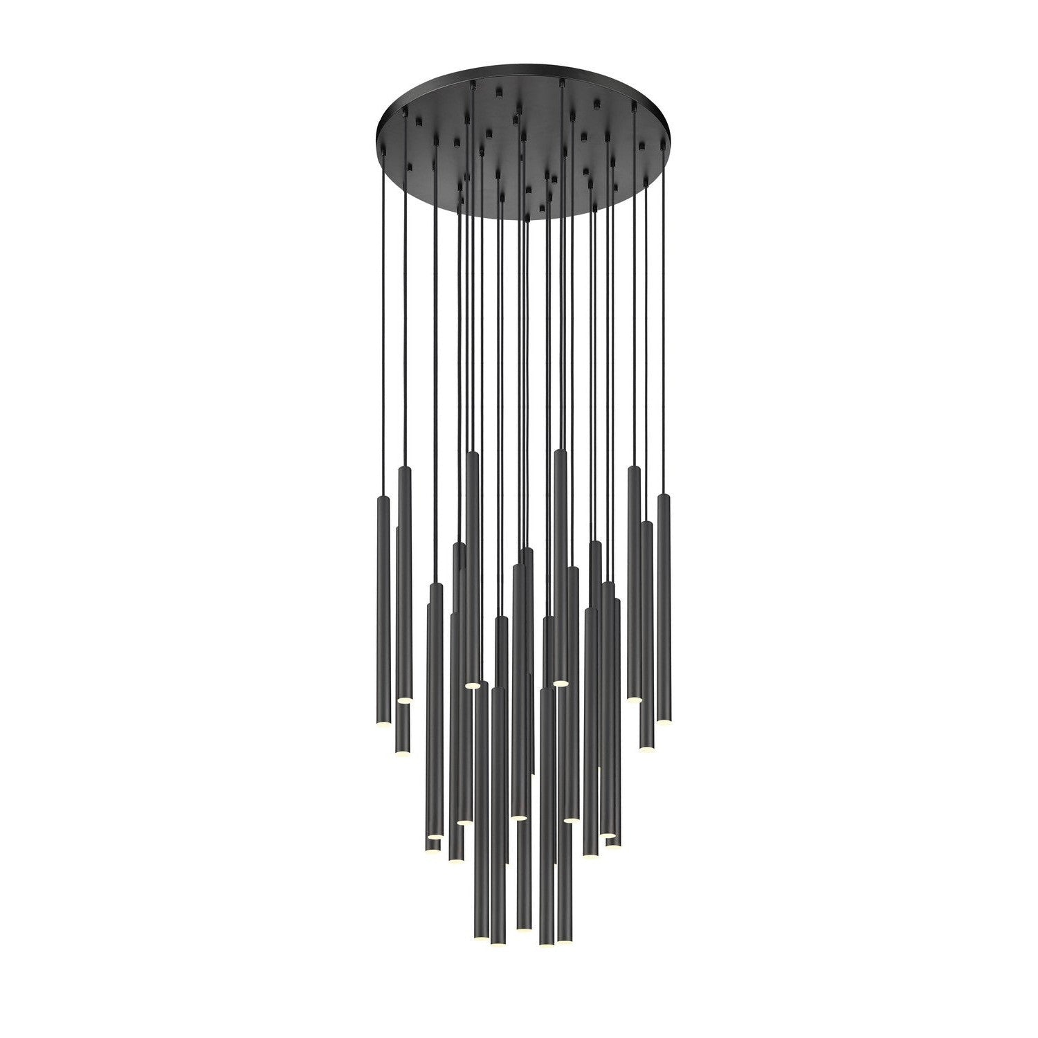 Z-Lite - 919MP24-27R-MB-LED - LED Chandelier - Forest - Matte Black