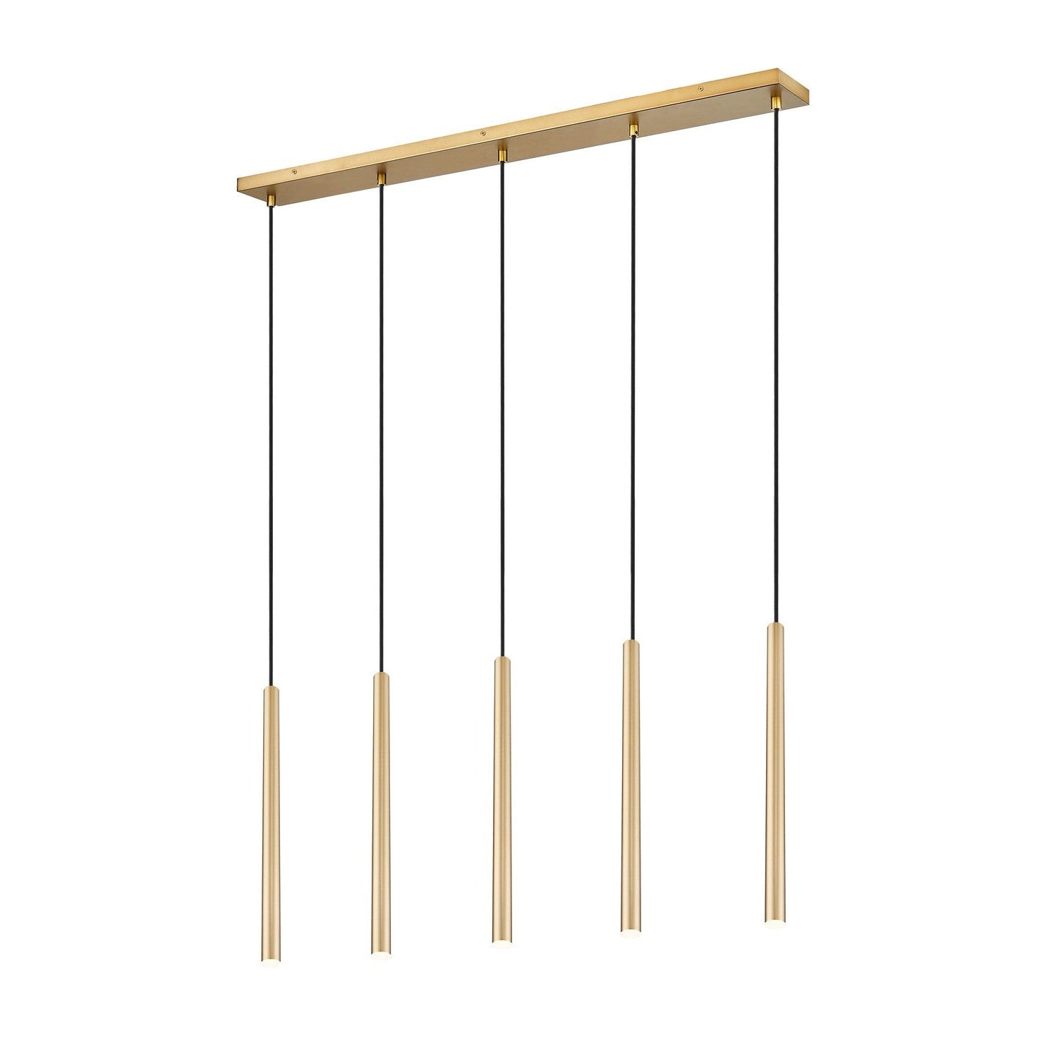 Z-Lite - 919MP24-5L-MGLD-LED - LED Linear Chandelier - Forest - Modern Gold
