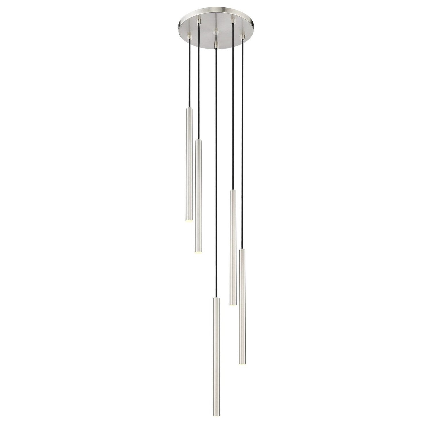 Z-Lite - 919MP24-5R-BN-LED - LED Chandelier - Forest - Brushed Nickel