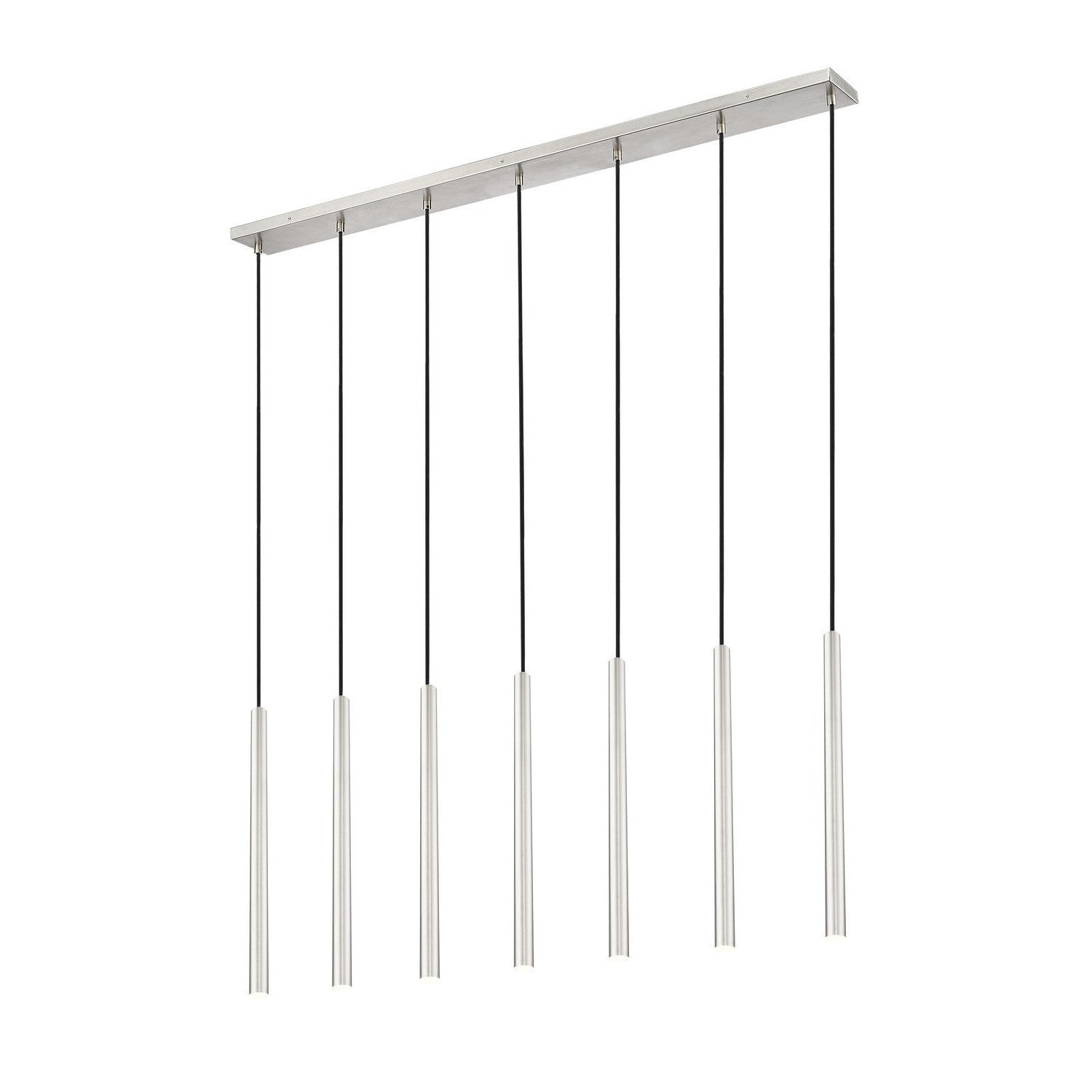 Z-Lite - 919MP24-7L-BN-LED - LED Linear Chandelier - Forest - Brushed Nickel