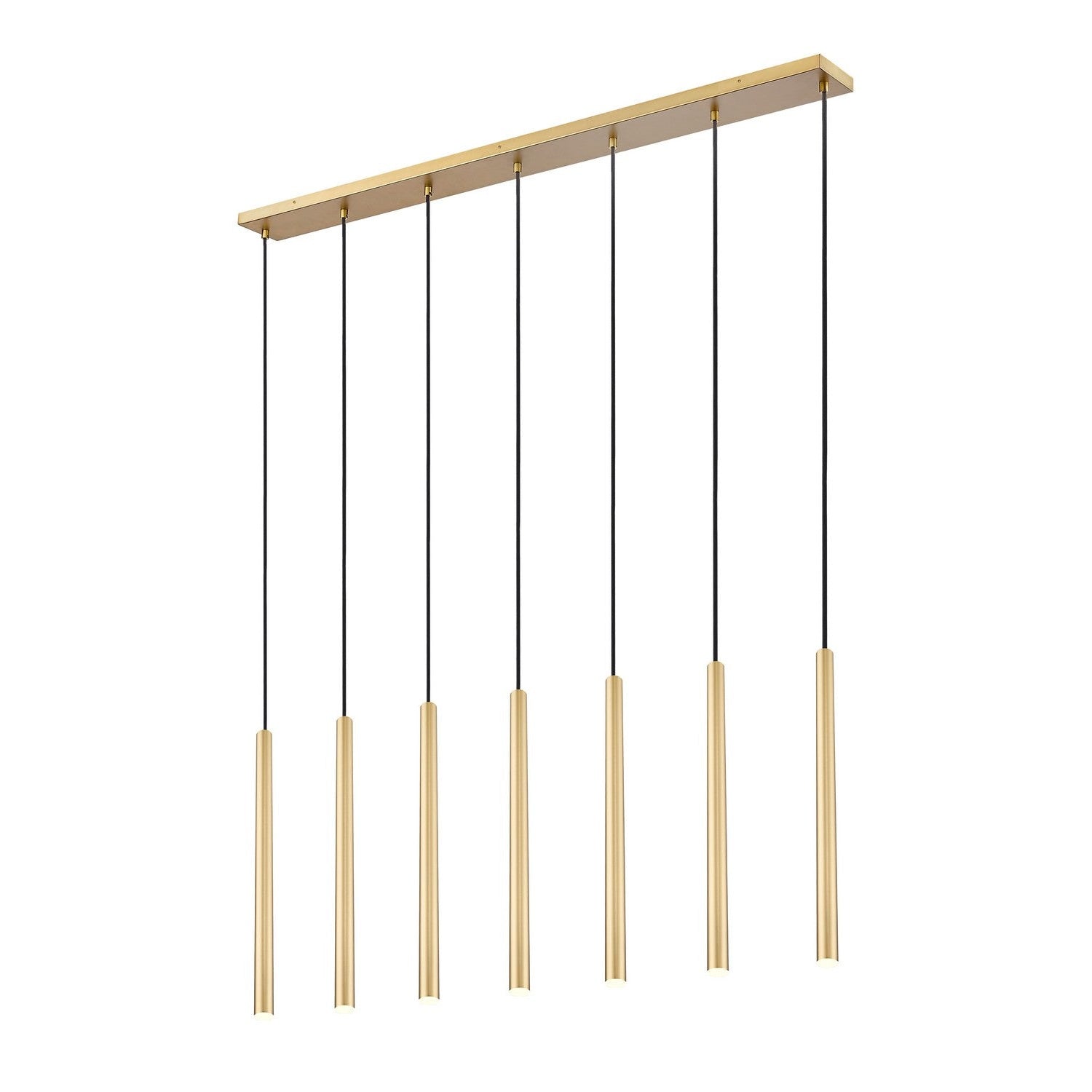 Z-Lite - 919MP24-7L-MGLD-LED - LED Linear Chandelier - Forest - Modern Gold