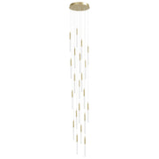 Avenue Lighting - HF2021-SNW-BB - LED Pendant - Main St. - Brushed Brass
