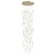 Avenue Lighting - HF2051-SNW-BB - LED Pendant - Main St. - Brushed Brass
