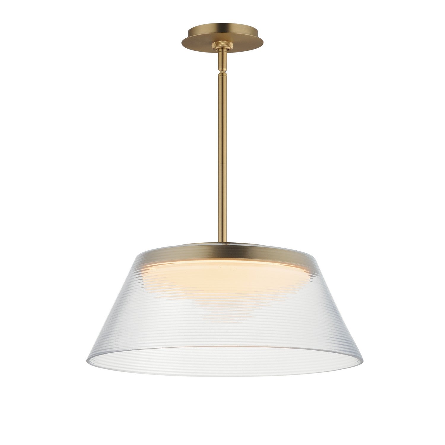 ET2 - E22088-144SBR - LED Pendant - Jensen - Satin Brass