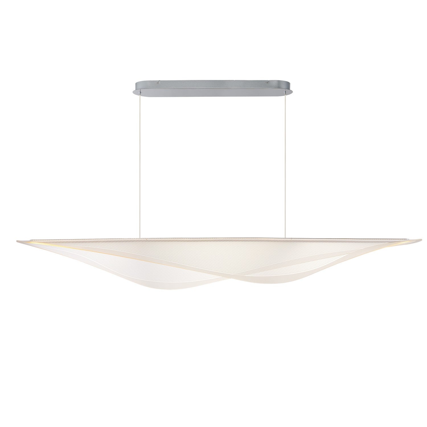 ET2 - E24718-144PC - LED Linear Pendant - Manta - Polished Chrome