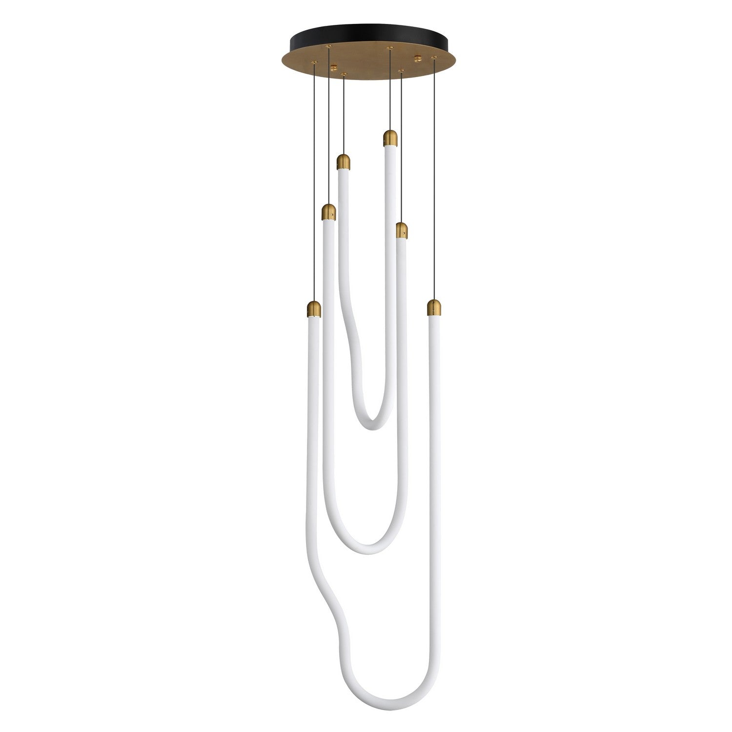 ET2 - E24983-NAB - LED Pendant - Soleil - Natural Aged Brass
