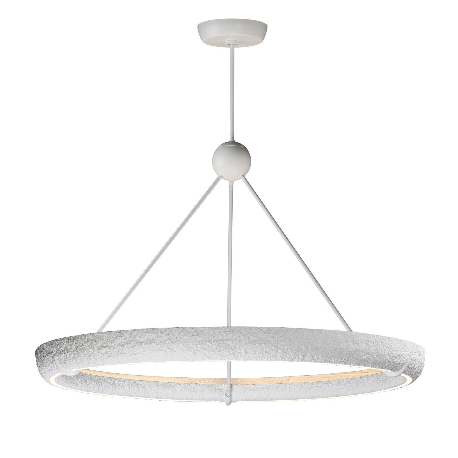 ET2 - E25194-TW - LED Pendant - Geist - Textured White