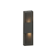 ET2 - E30394-ABZ - LED Outdoor Wall Sconce - Grate - Architectural Bronze