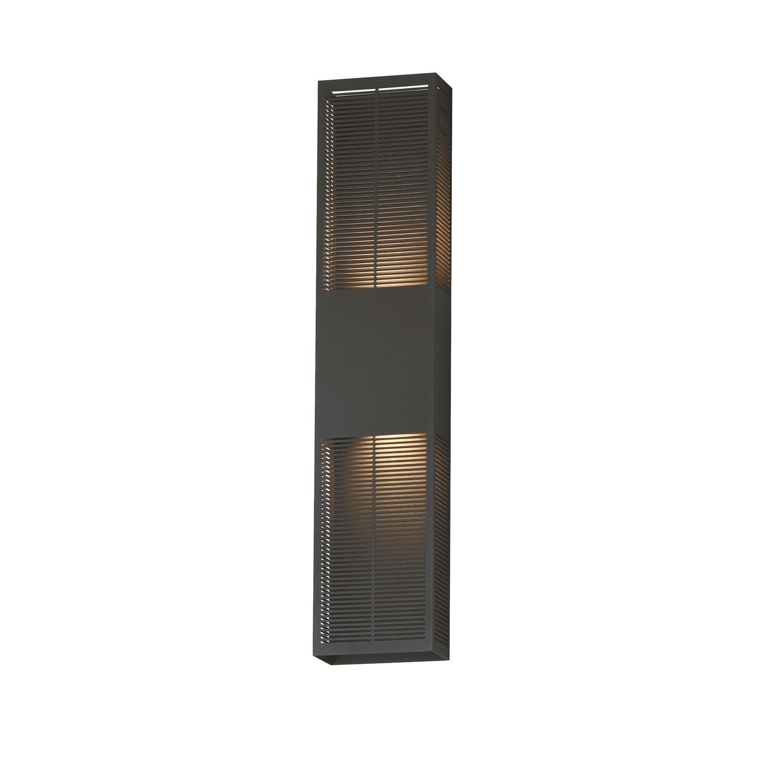ET2 - E30395-ABZ - LED Outdoor Wall Sconce - Grate - Architectural Bronze
