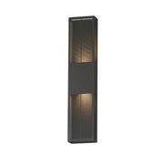 ET2 - E30395-ABZ - LED Outdoor Wall Sconce - Grate - Architectural Bronze