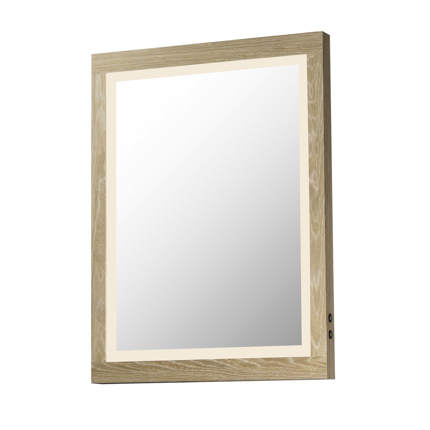 ET2 - E42052-OK - LED Mirror - Sawyer - Oak