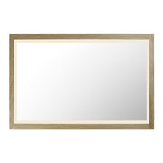 ET2 - E42054-OK - LED Mirror - Sawyer - Oak