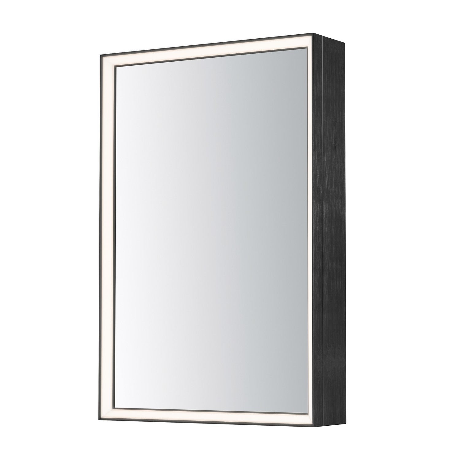 ET2 - E42065-BBK - LED Mirror - Bevel - Brushed Black