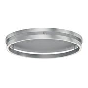 ET2 - E52720-AL - LED Flush Mount - Groove 5CCT - Brushed Aluminum