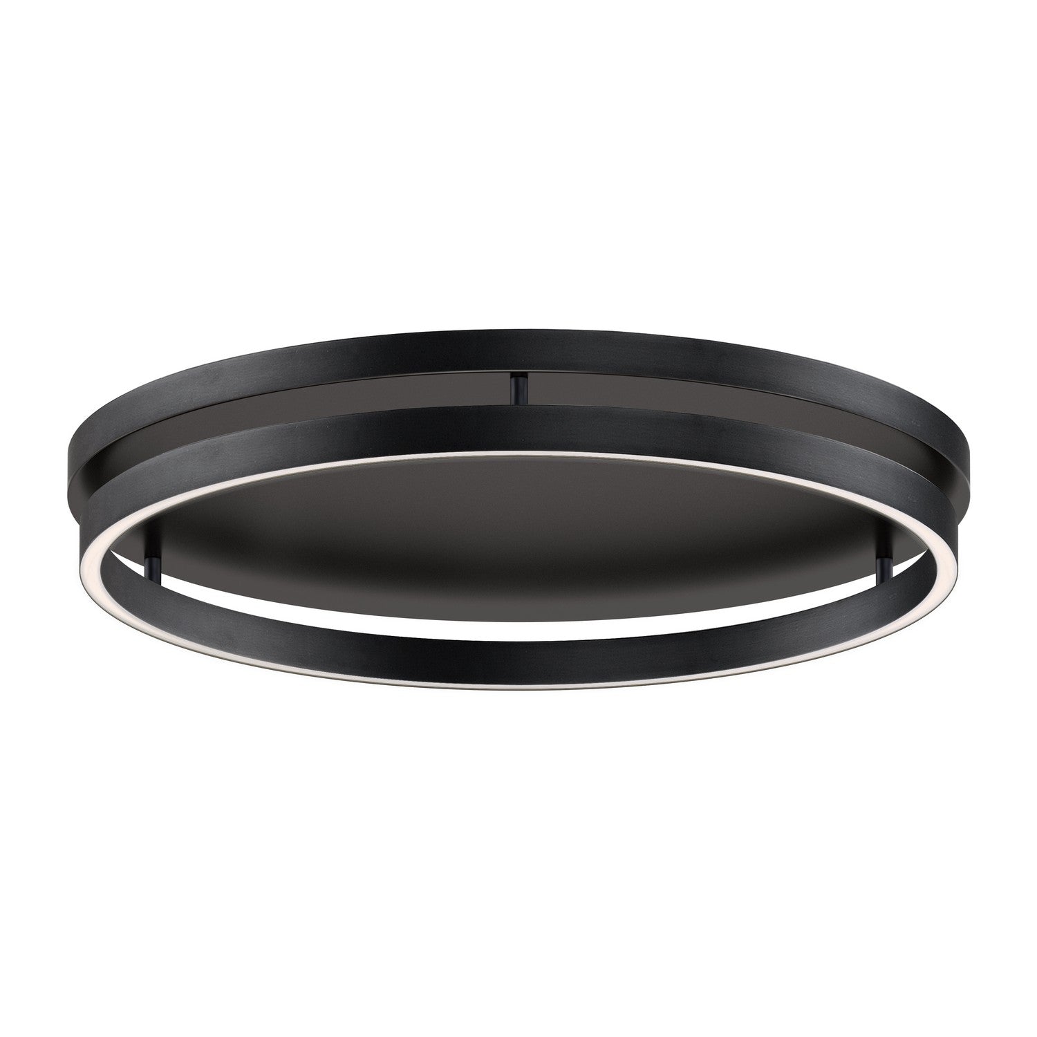 ET2 - E52720-BK - LED Flush Mount - Groove 5CCT - Black