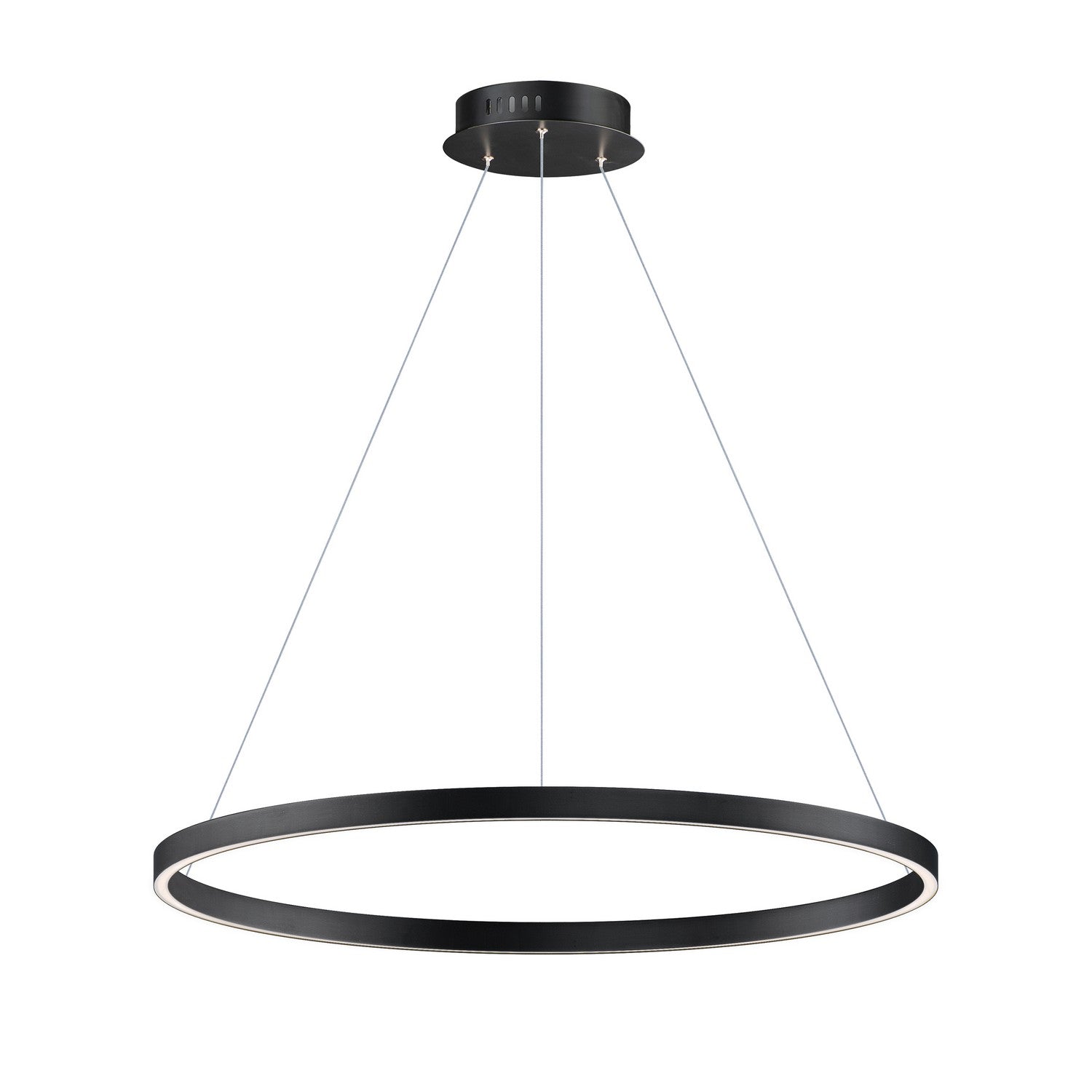 ET2 - E52726-BK - LED Pendant - Groove 5CCT - Black