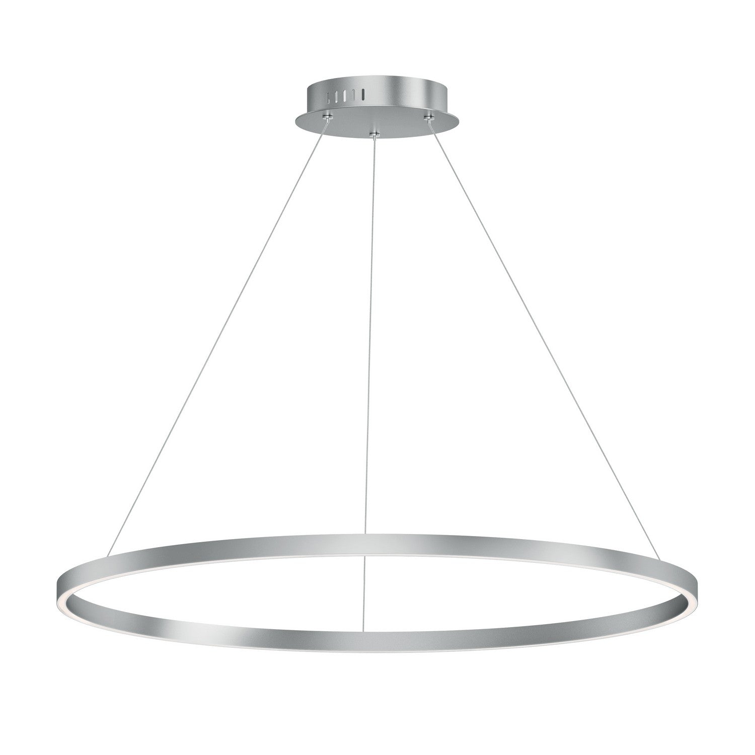 ET2 - E52728-AL - LED Pendant - Groove 5CCT - Brushed Aluminum