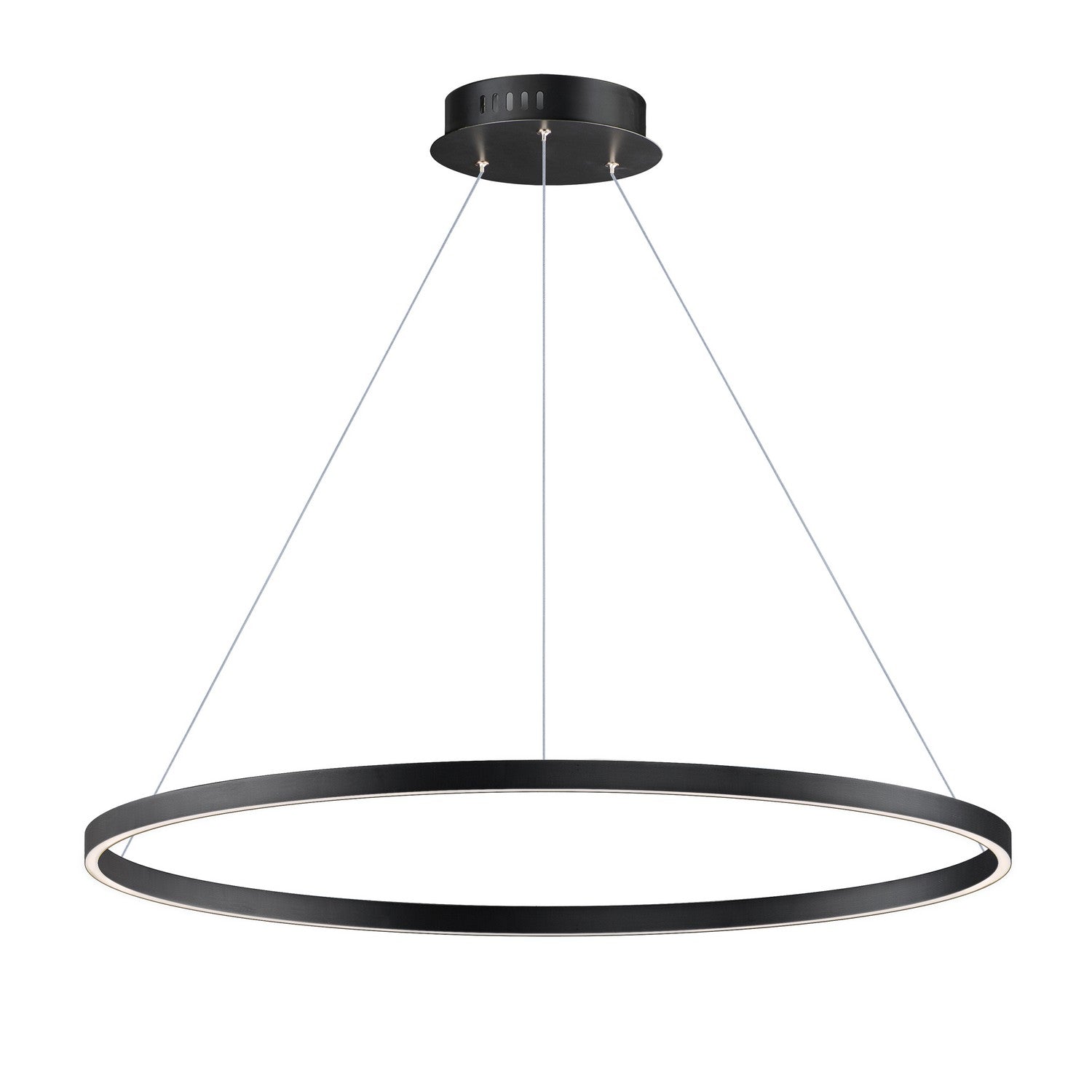 ET2 - E52728-BK - LED Pendant - Groove 5CCT - Black