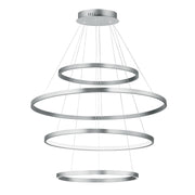 ET2 - E52729-AL - LED Pendant - Groove 5CCT - Brushed Aluminum