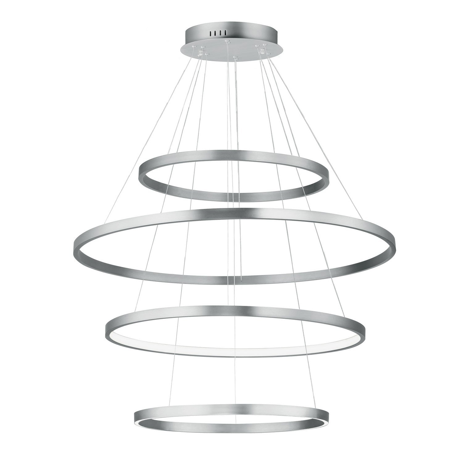ET2 - E52729-AL - LED Pendant - Groove 5CCT - Brushed Aluminum