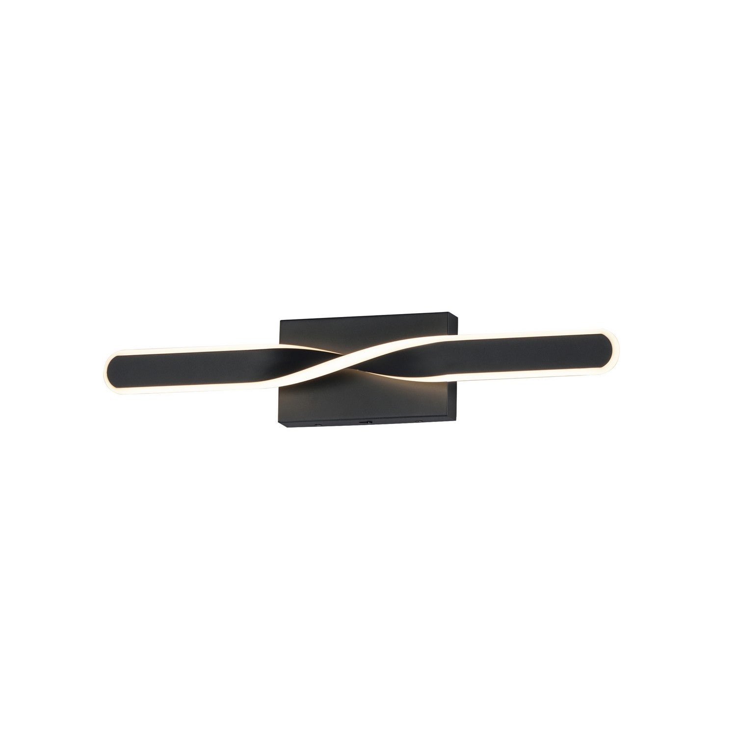 ET2 - E24152-BK - LED Bath Vanity - Pirouette - Bath Vanity - Black