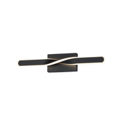 ET2 - E24152-BK - LED Bath Vanity - Pirouette - Bath Vanity - Black