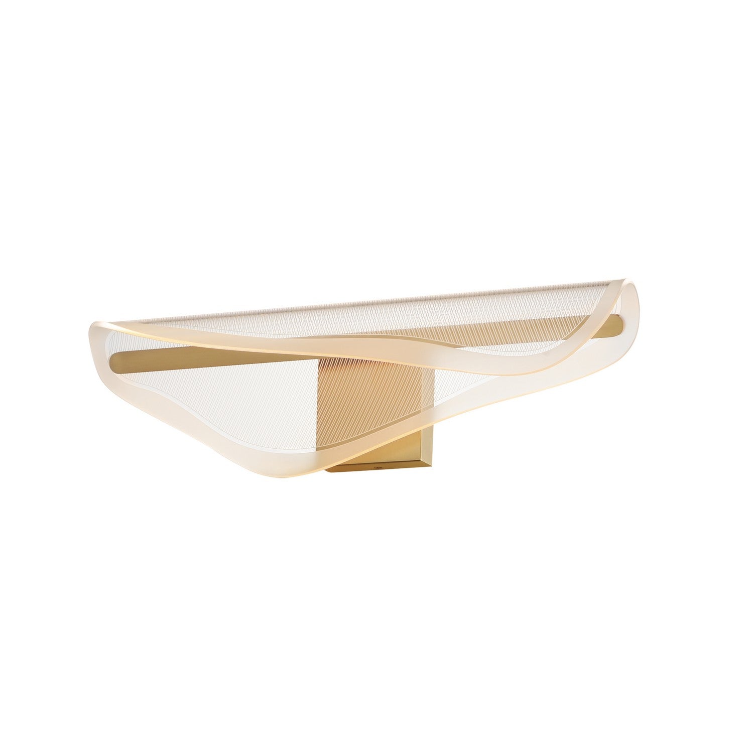 ET2 - E24712-144GLD - LED Bath Vanity - Manta - Gold