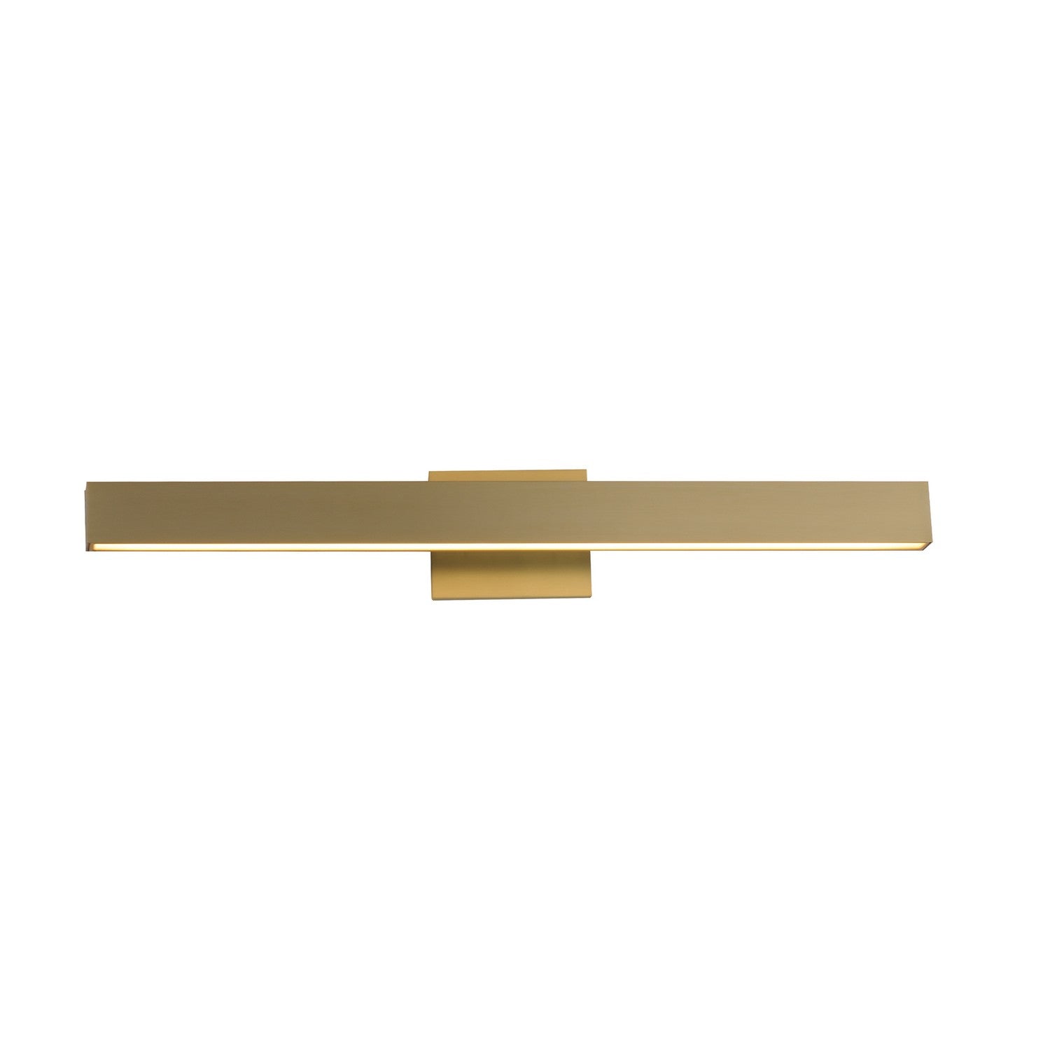 ET2 - E42663-SBR - LED Bath Vanity - Alumilux Sideline - Bath Vanity - Satin Brass