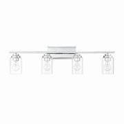 Craftmade - 20435CH4 - Four Light Vanity - Clark - Chrome