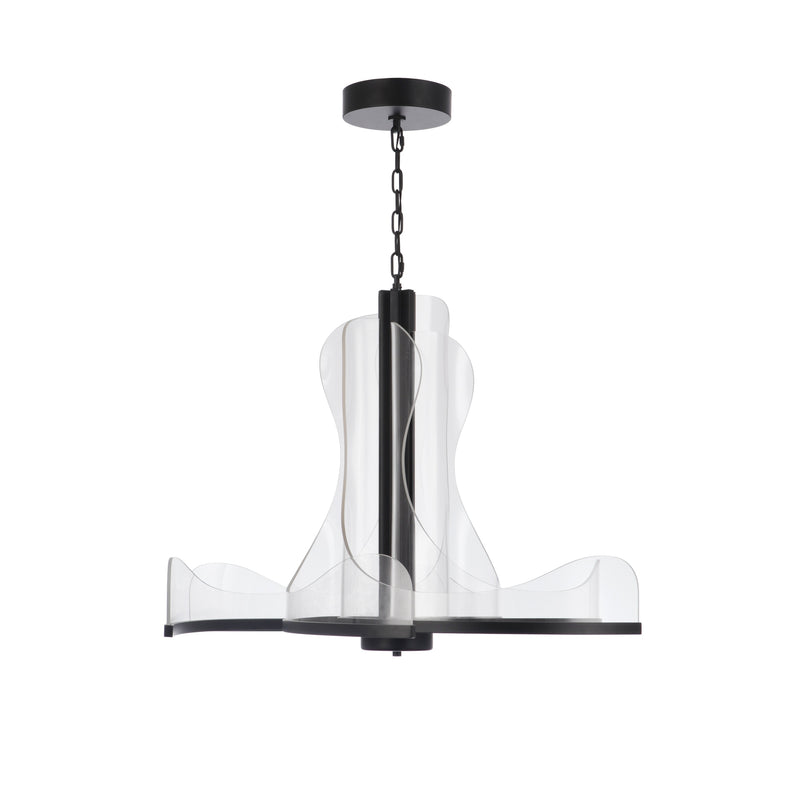 Craftmade - 59626-FB-LED - LED Chandelier - Estrella - Flat Black