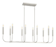 Craftmade - 59870-BNK - Ten Light Island Pendant - Traci - Brushed Polished Nickel