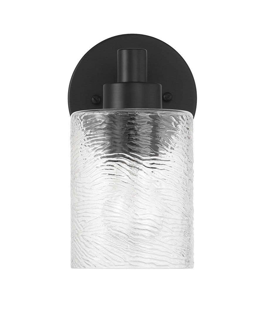 Craftmade - 60201-FB - One Light Wall Sconce - Lyndsey - Flat Black