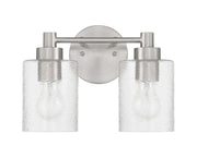 Craftmade - 60202-BNK - Two Light Vanity - Lyndsey - Brushed Polished Nickel