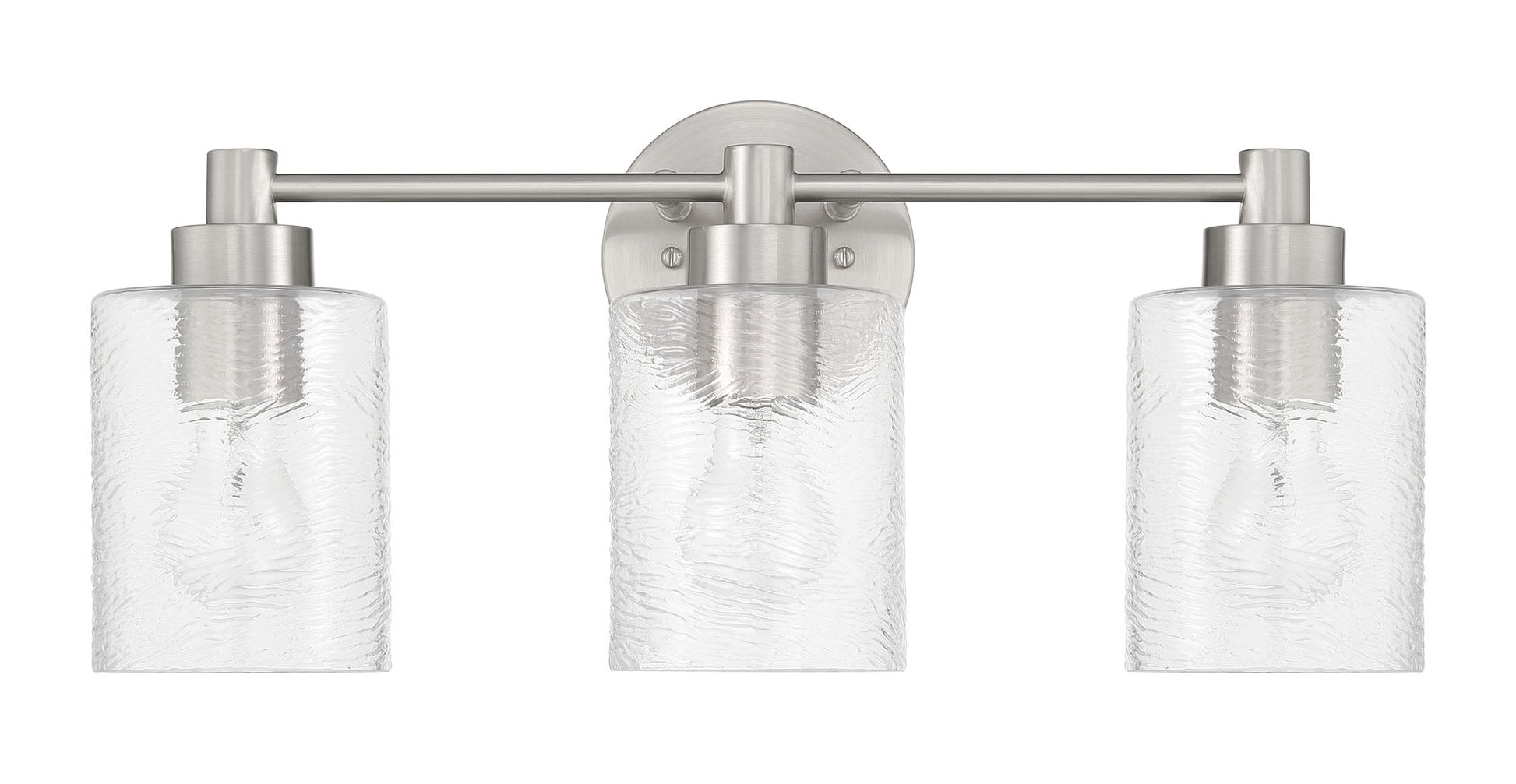 Craftmade - 60203-BNK - Three Light Vanity - Lyndsey - Brushed Polished Nickel