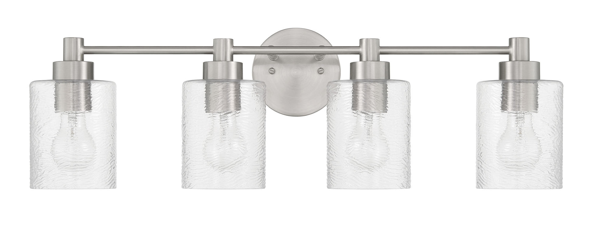 Craftmade - 60204-BNK - Four Light Vanity - Lyndsey - Brushed Polished Nickel