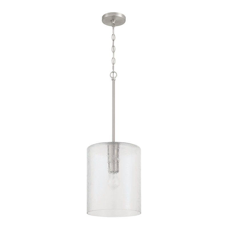 Craftmade - 60292-BNK - One Light Pendant - Lyndsey - Brushed Polished Nickel