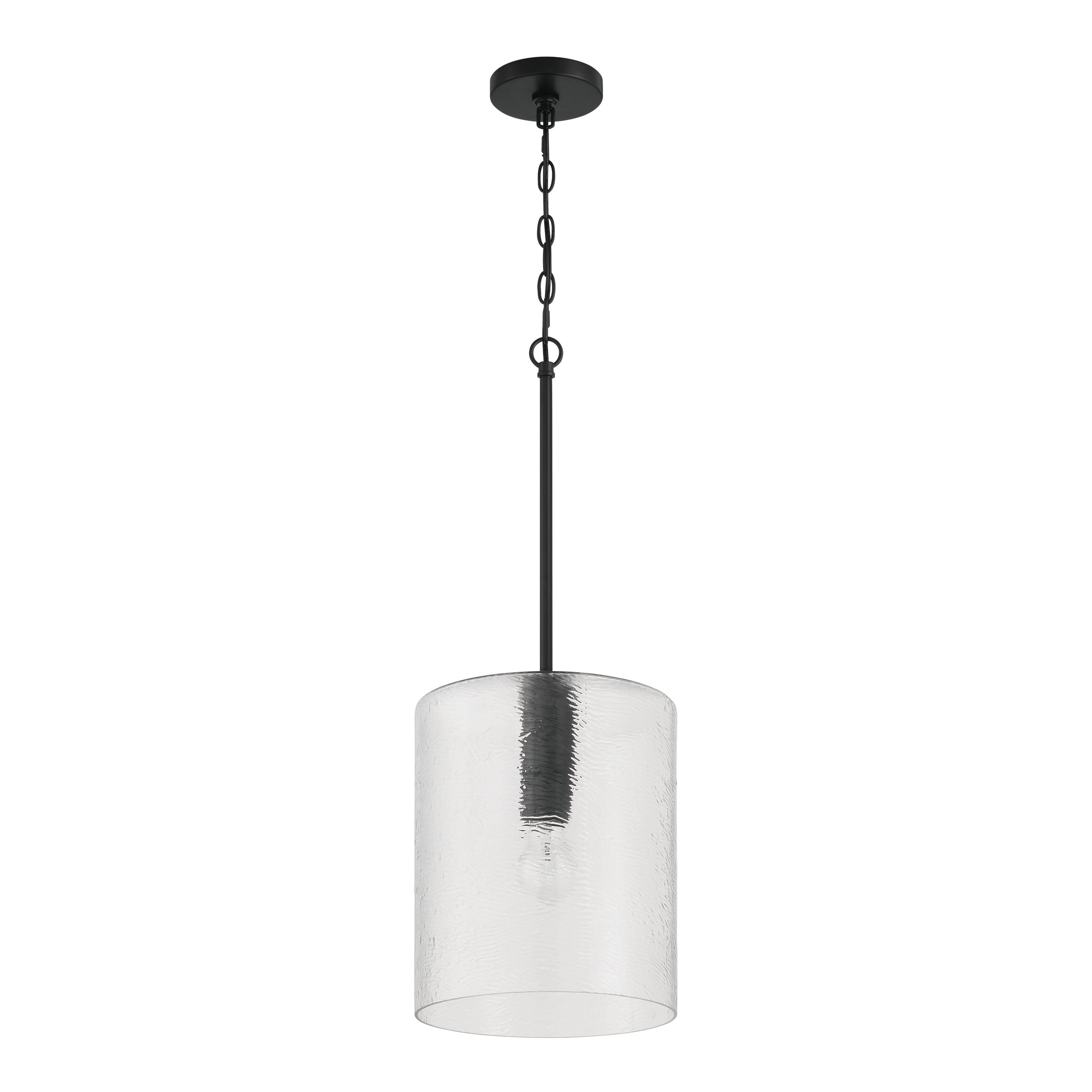 Craftmade - 60292-FB - One Light Pendant - Lyndsey - Flat Black