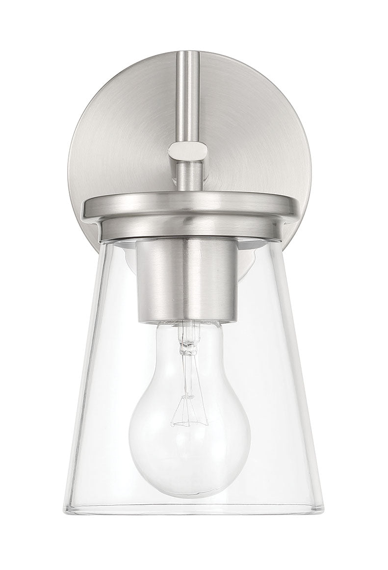 Craftmade - 60401-BNK - One Light Wall Sconce - Connell - Brushed Polished Nickel