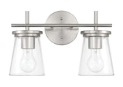 Craftmade - 60402-BNK - Two Light Vanity - Connell - Brushed Polished Nickel