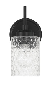 Craftmade - 60501-FB - One Light Wall Sconce - Claire - Flat Black
