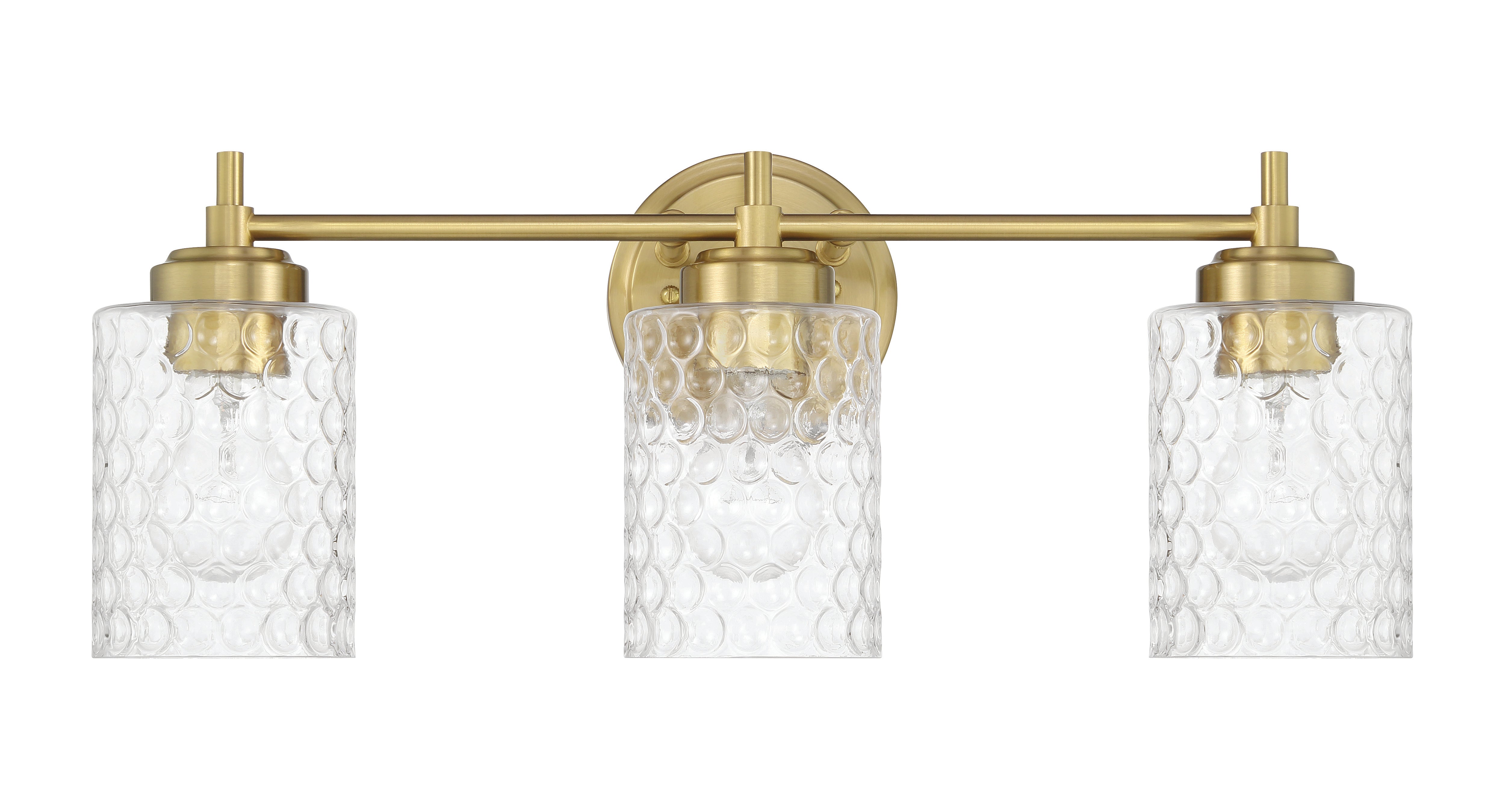 Craftmade - 60503-SB - Three Light Vanity - Claire - Satin Brass