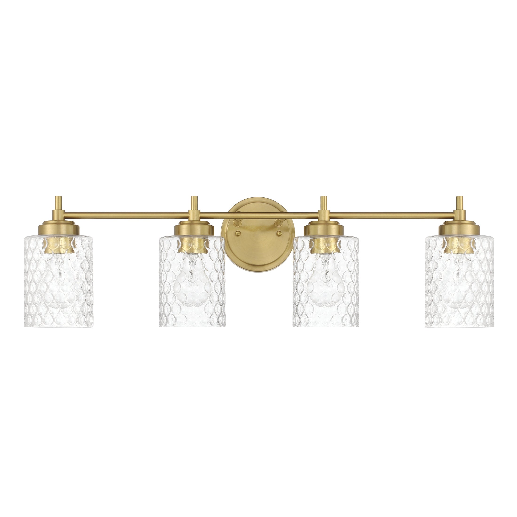 Craftmade - 60504-SB - Four Light Vanity - Claire - Satin Brass