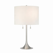 Craftmade - 87003BNK-T - Two Light Table Lamp - Neely - Brushed Polished Nickel