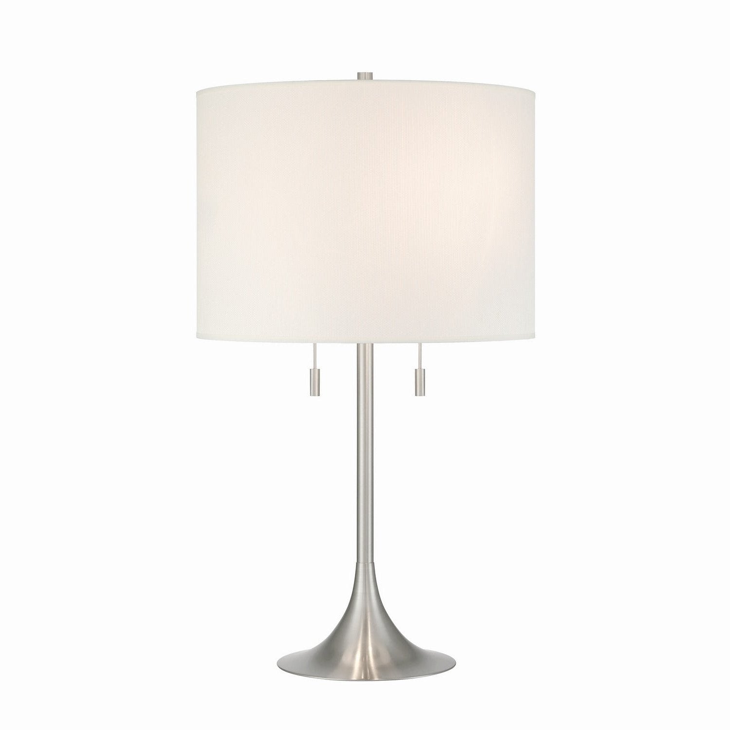 Craftmade - 87003BNK-T - Two Light Table Lamp - Neely - Brushed Polished Nickel