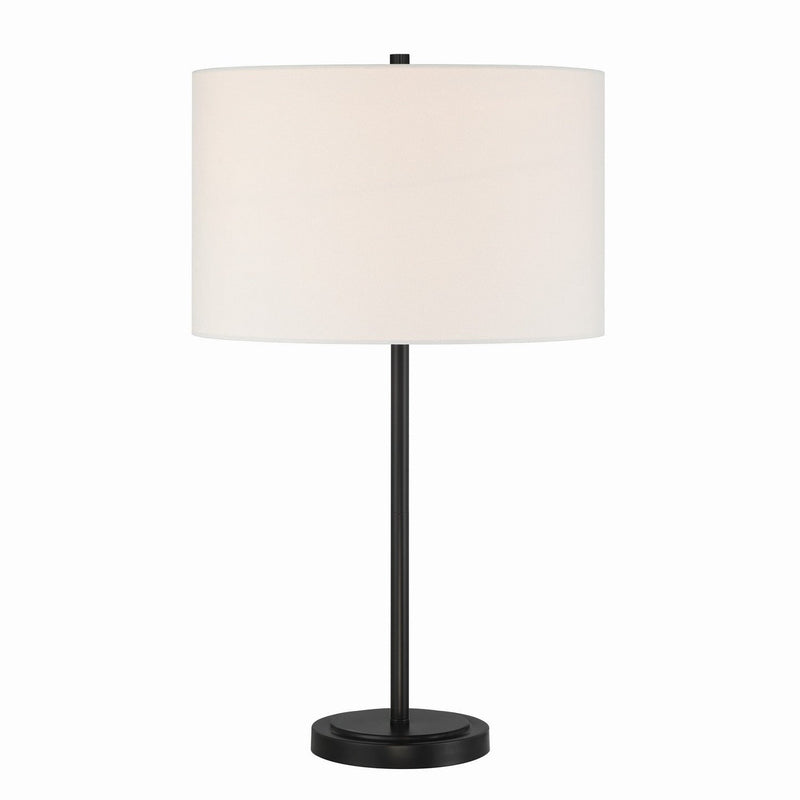 Craftmade - 87009FB-T - One Light Table Lamp - Jones - Flat Black