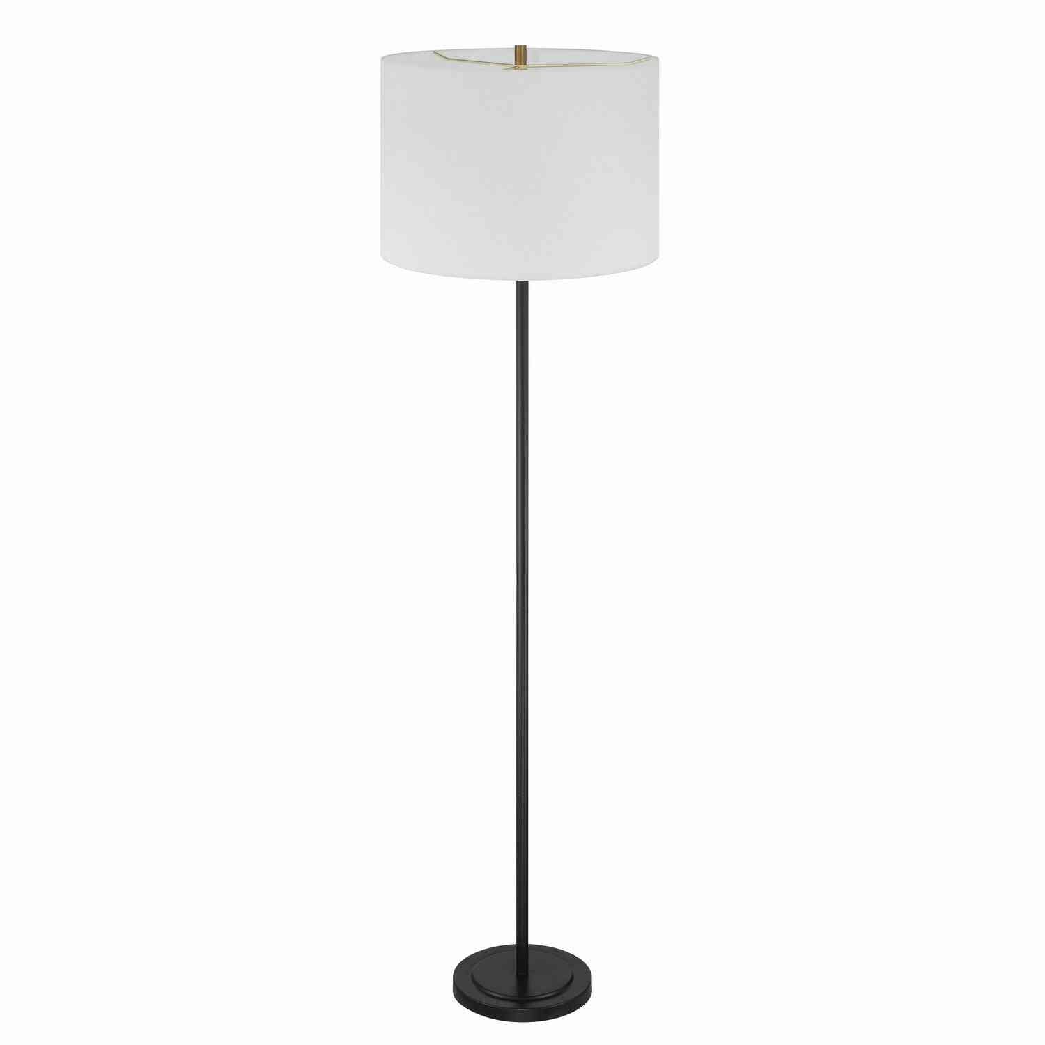 Craftmade - 87010FB-F - One Light Floor Lamp - Jones - Flat Black