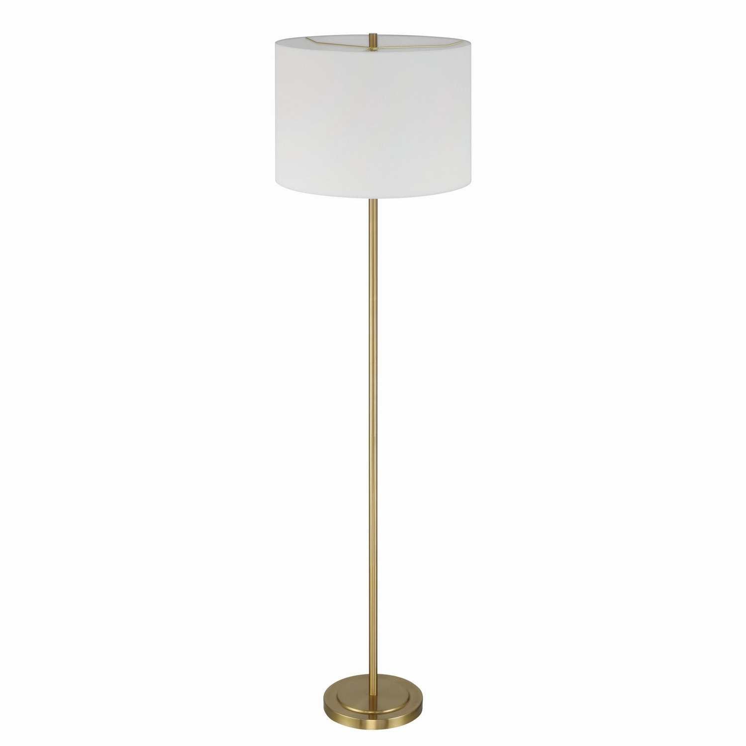 Craftmade - 87010SB-F - One Light Floor Lamp - Jones - Satin Brass
